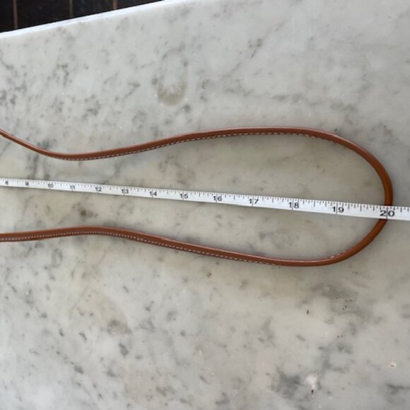 CELINE Phone Pouch with Flap Triomphe Canvas and Lambskin - Picture 16 of 16